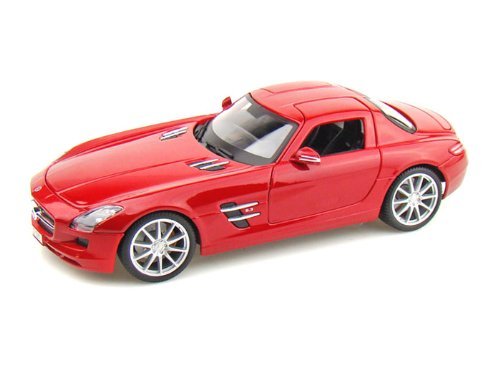 ミニカー Maisto 1/18 Mercedes-Benz SLS AMG Maisto 1 18 MERCEDES BENZ SLS AMG Diecast Model Car Blue