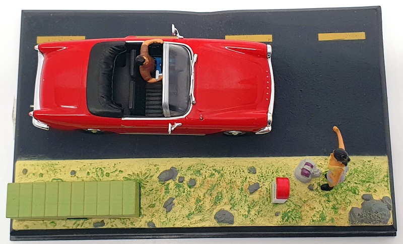 Altaya 1/43 Scale Model Car 1401IR4 - Simca Oceane Cab  - Red