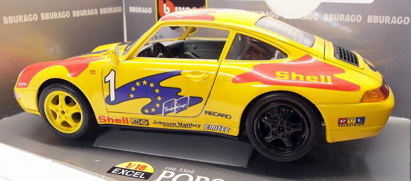 Burago 1/18 Scale Diecast 3360 Porsche 911 Carrera GT 1993