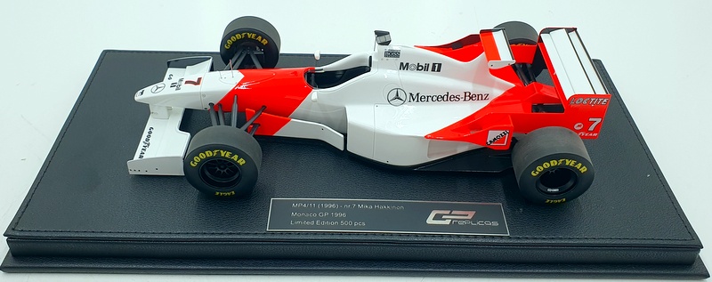 GP Replicas 1/18 Scale GP107A - McLaren MP4/11 F1 1996 M.Hakkinen Monaco