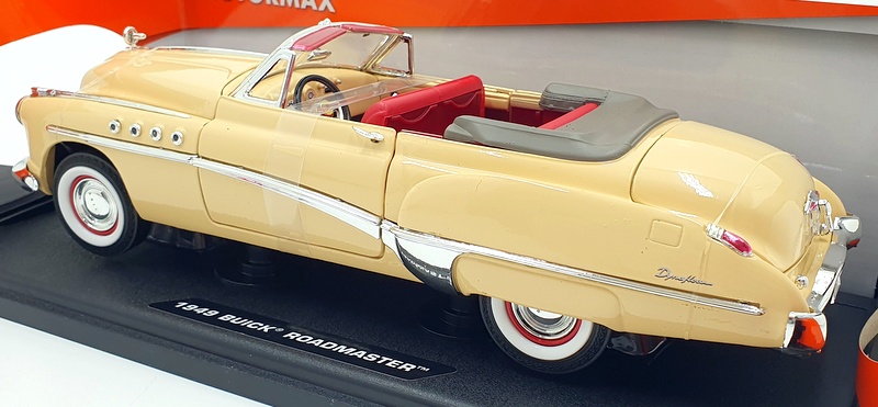 Motormax 1/18 Scale diecast 73116 - 1949 Buick Roadmaster - Beige Motormax 1/18 Scale diecast 73116 - 1949 Buick Roadmaster - Beige