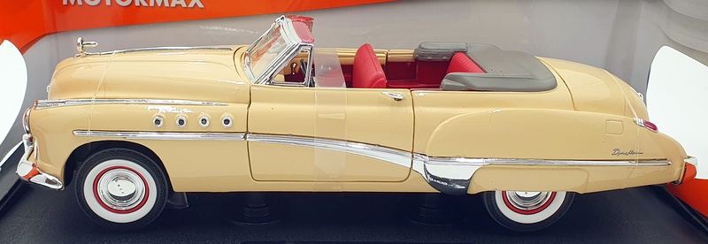 Motormax 1/18 Scale diecast 73116 - 1949 Buick Roadmaster - Beige Motormax 1/18 Scale diecast 73116 - 1949 Buick Roadmaster - Beige