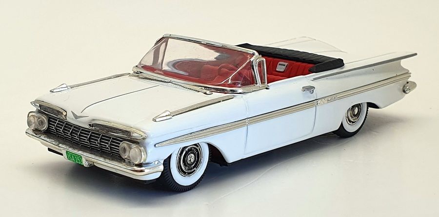 Matchbox 1/43 Scale DYG09-M - 1959 Chevrolet Impala - White ...