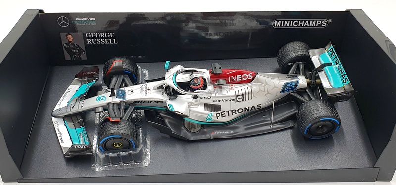 Minichamps 1/18 Scale 110 220763 F1 Mercedes AMG W13 E 2022 Monaco
