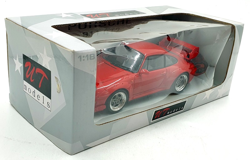 UT Models 1/18 Scale Diecast 27833 - Porsche 911 GT2 993 - Red