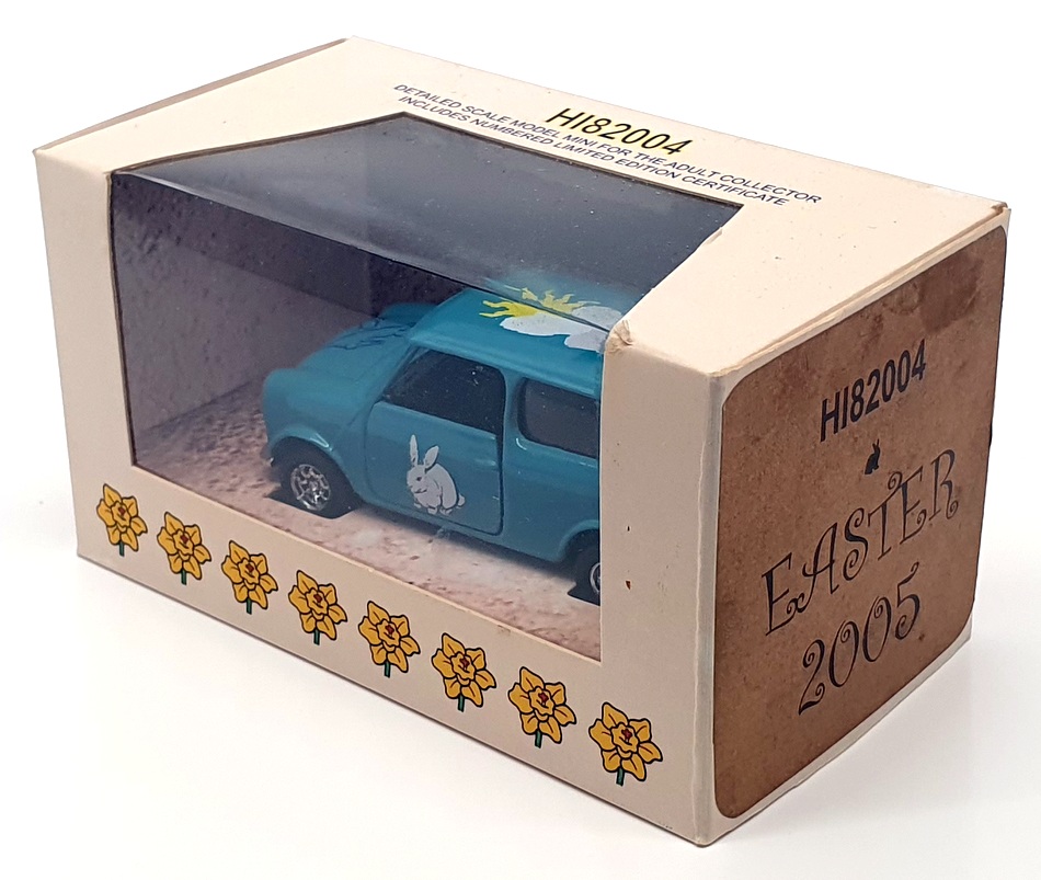 Corgi 1/36 Scale Diecast HI82004 - Mini Cooper Easter 2005 - Blue Corgi 1/36 Scale Diecast HI82004 - Mini Cooper Easter 2005 - Blue