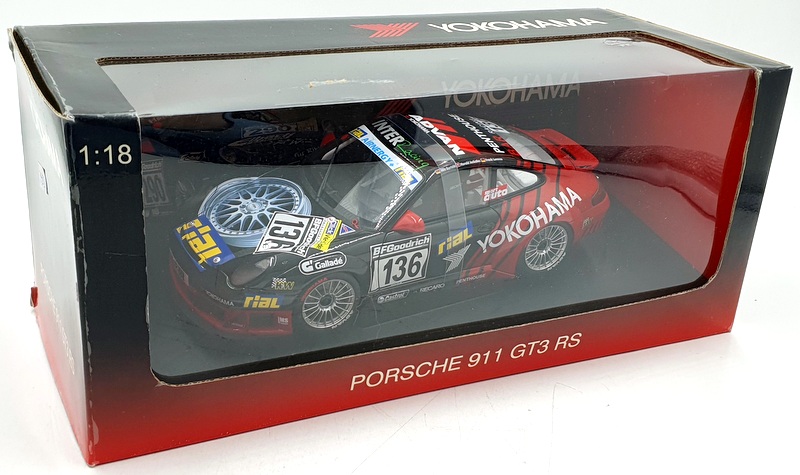 オートアート1/18 ポルシェ911 GT3 RS YOKOHAMA