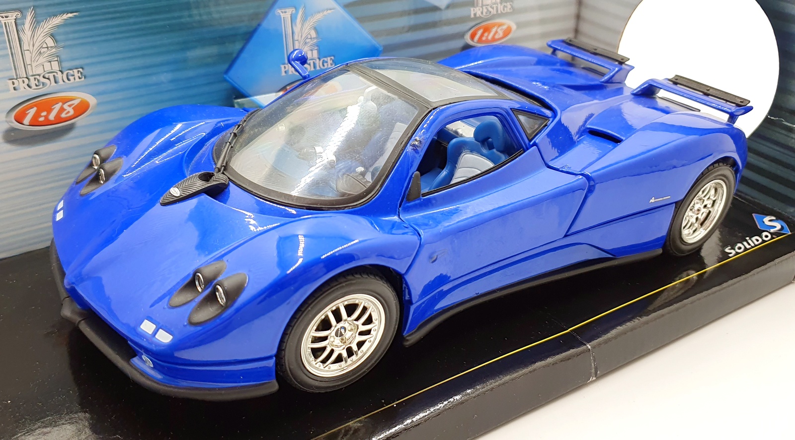 Solido 1/18 Scale 8172 - Pagani Zonda C12 - Blue | eBay