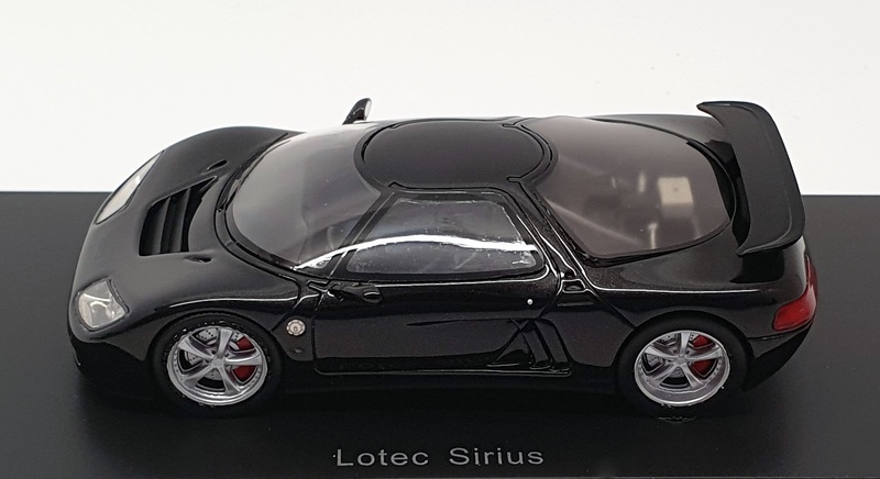 BOS 1/43 Scale Model Car BOS43191 - Lotec Sirius - Black