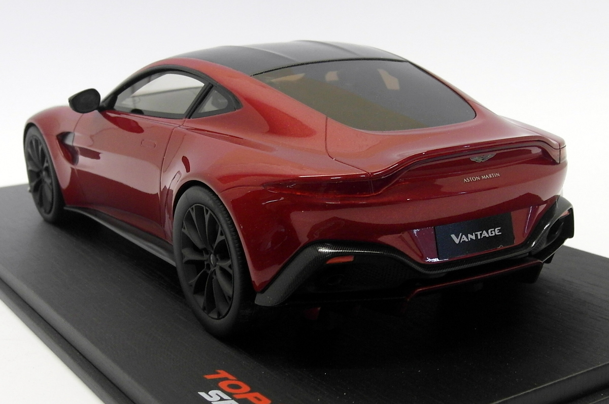 TSM Top Speed 1/18 scale - TS0184 Aston Martin 2018 Vantage Hyper Red