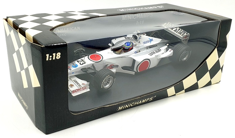 Minichamps 1/18 Scale 180 000023 - BAR Honda 02 R.Zonta #23 F1 | eBay