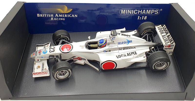 Minichamps 1/18 Scale 180 000023 - BAR Honda 02 R.Zonta #23 F1 | eBay