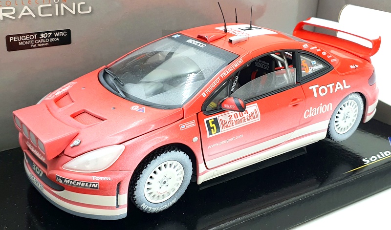 Solido 1/18 Scale Diecast 9044-01 - Peugeot 307 WRC RMC 2004 Gronholm #5 Solido 1/18 Scale Diecast 9044-01 - Peugeot 307 WRC RMC 2004 Gronholm #5