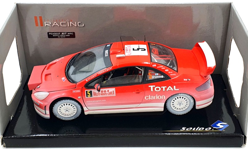 Solido 1/18 Scale Diecast 9044-01 - Peugeot 307 WRC RMC 2004 Gronholm #5 Solido 1/18 Scale Diecast 9044-01 - Peugeot 307 WRC RMC 2004 Gronholm #5