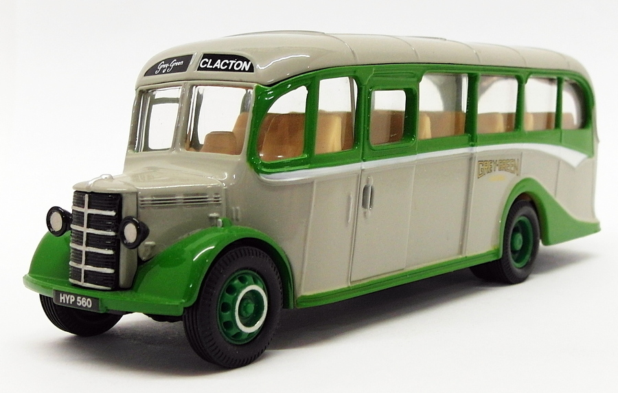 Corgi 1/50 Scale Model Bus 98163 - Bedford OB - Grey Green