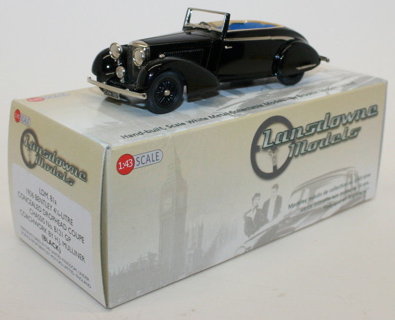 Lansdowne Models 1 43 Scale Ldm81a 1936 Bentley 4 25 Lr