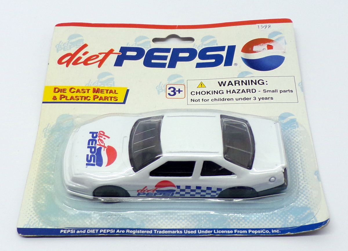 Golden Wheel 11cm Long Diecast 810011 - Chevrolet ? Pepsi Car