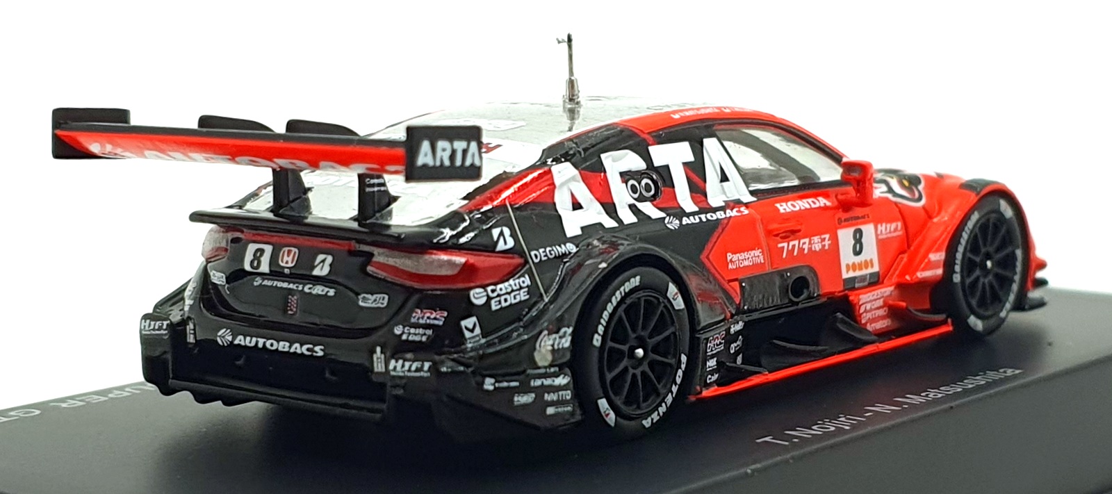 Spark Model 1/64 Scale 64SGT25008 - 2025 Honda Civic Type R-GT #8 GT500 Super GT Spark Model 1/64 Scale 64SGT25008 - 2025 Honda Civic Type R-GT #8 GT500 Super GT