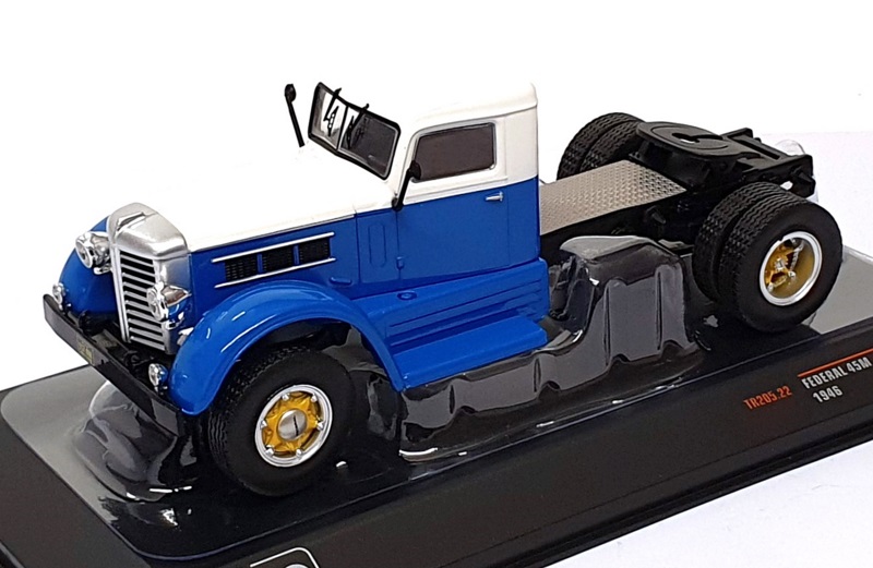 Ixo Models 1/43 Scale TR205.22 - 1946 Federal 45m Truck - Blue