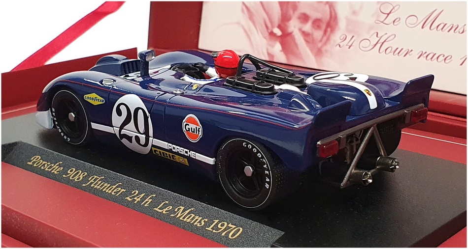 Fly 1/32 Scale Slot Car SM2 - Porsche 908 Flunder - #29 24h Le Mans 1970 - Blue