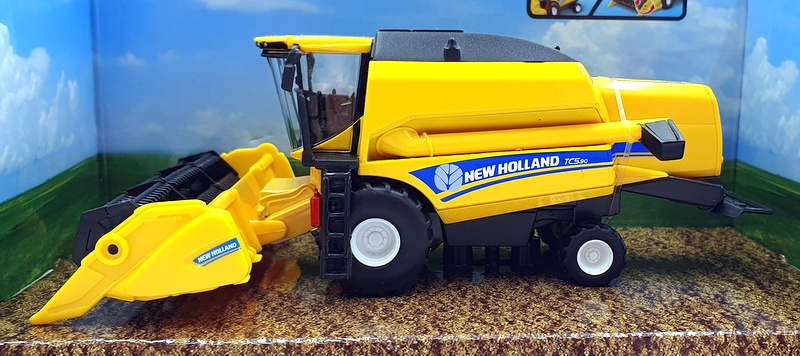 Burago 18cm long 18-31721 - New Holland TCS.90 Combine Harvester - Yellow Burago 18cm long 18-31721 - New Holland TCS.90 Combine Harvester - Yellow