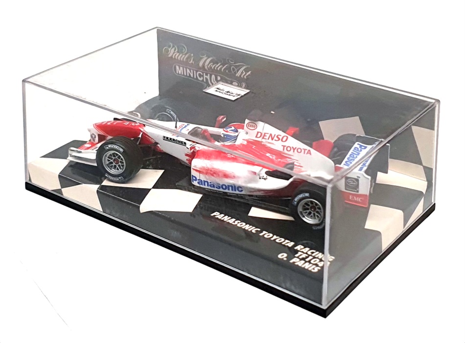 Minichamps 1/43 Scale 400 040017 - F1 Panasonic Toyota TF104 O 