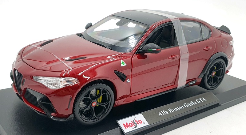 自動車 WHITEBOX Alfa Romeo Giulia 1:18 Red WhiteBox 1:18 Alfa Romeo Giulia Sprint GTA red WB18004 model