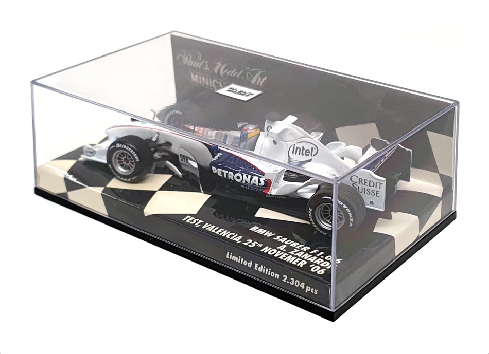 Minichamps 1/43 Scale 400 060599 - BMW Sauber F1.06 A. Zanardi