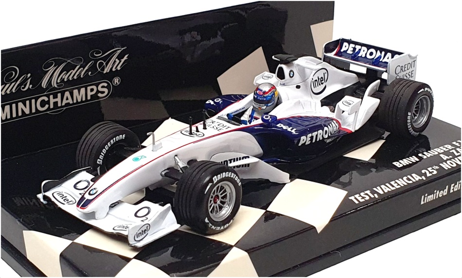 Minichamps 1/43 Scale 400 060599 - BMW Sauber F1.06 A. Zanardi