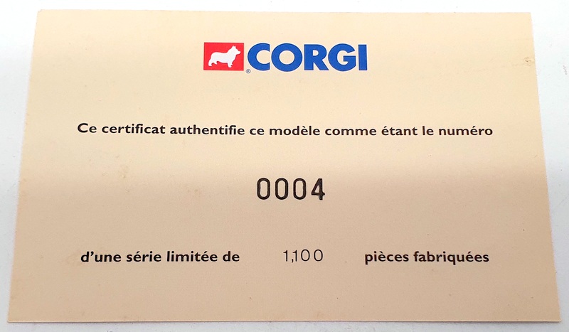 Corgi 1/50 Citroën Type 55 – Citerne Semi Fuehauf Shell, Miniature Diecast