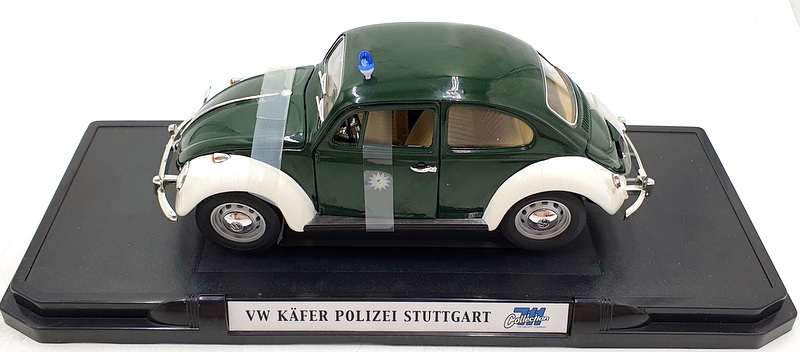 Road Signature 1/18 Scale Diecast 71101 - VW Beetle Kafer Polizei Stuttgart