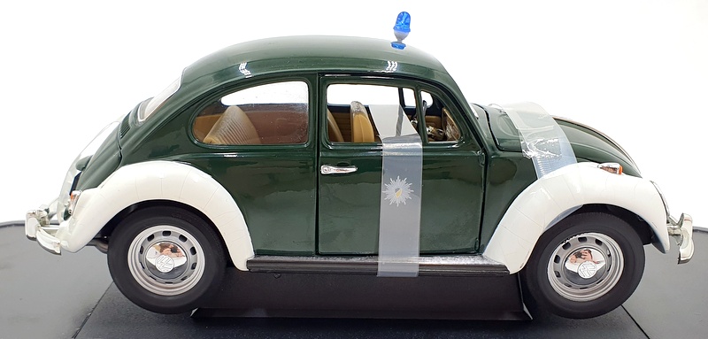 Road Signature 1/18 Scale Diecast 71101 - VW Beetle Kafer Polizei Stuttgart