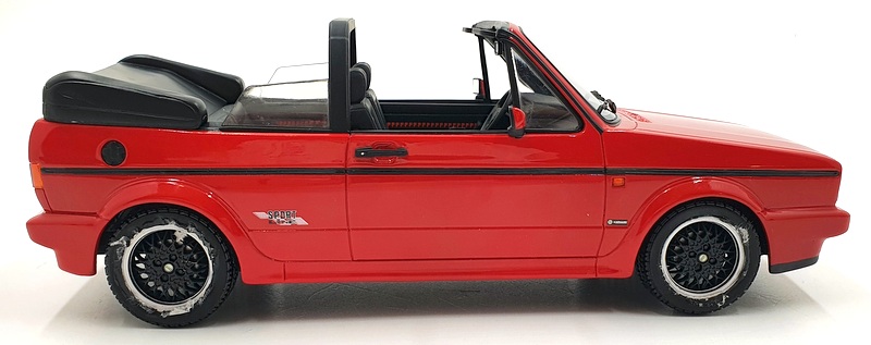 Otto Mobile 1/18 Scale Resin OT052 - Volkswagen VW Golf I Cabriolet - Red