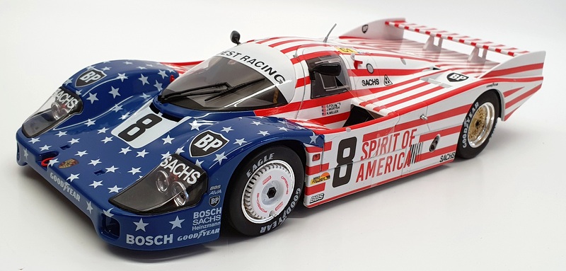 Voiture De Course Porsche 956LH Le Mans 1986 - Modèle Solido 1/18 - Neuf