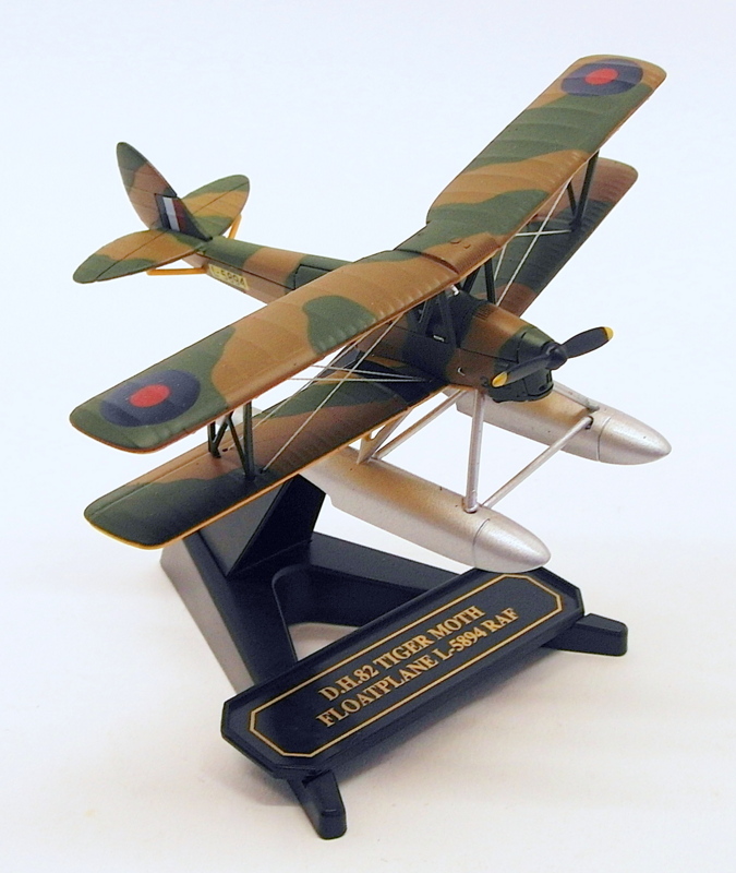 Oxford Diecast 1/72 Scale 72TM010 - D.H.82 Tiger Moth Floatplane L