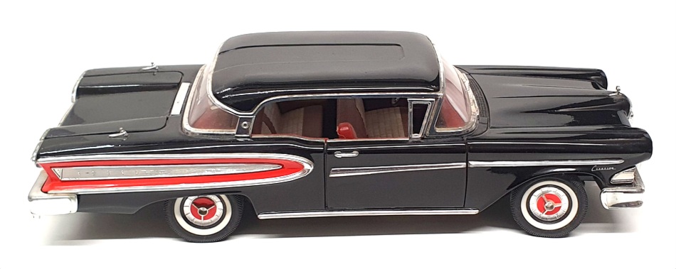 Road Signature 1/18 Scale Diecast 3124P - 1958 Edsel Citation - Black/Red