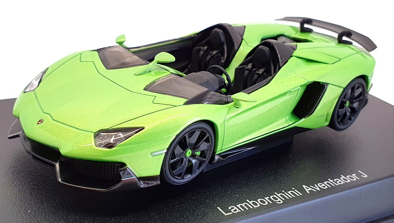 Autoart 1/43 Scale Model Car 54654 - 2012 Lamborghini Aventador J - Green