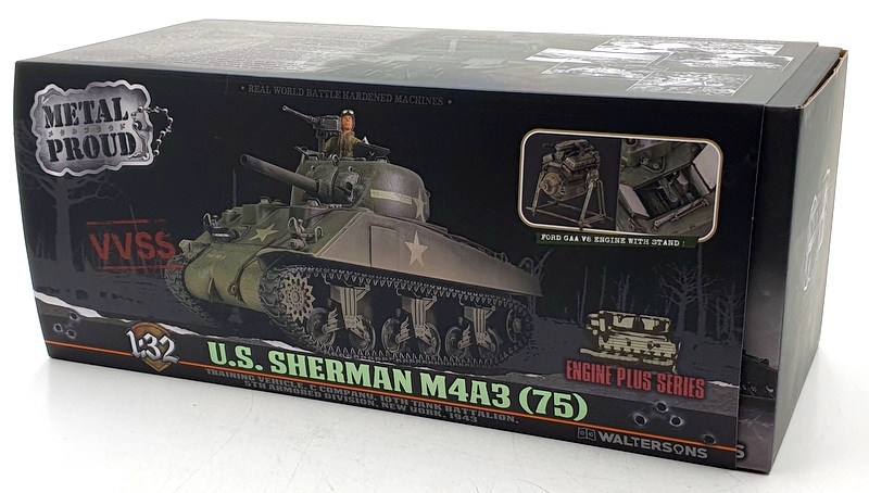 Forces Of Valor 1/32 Scale MP-912131A - U.S. Sherman M4A3 75 1943
