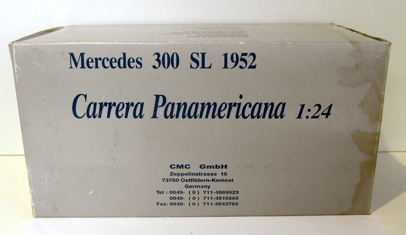 CMC 1/24 Scale Diecast - M-017 Mercedes Benz 300 SL 1952 Carrera Panamericana