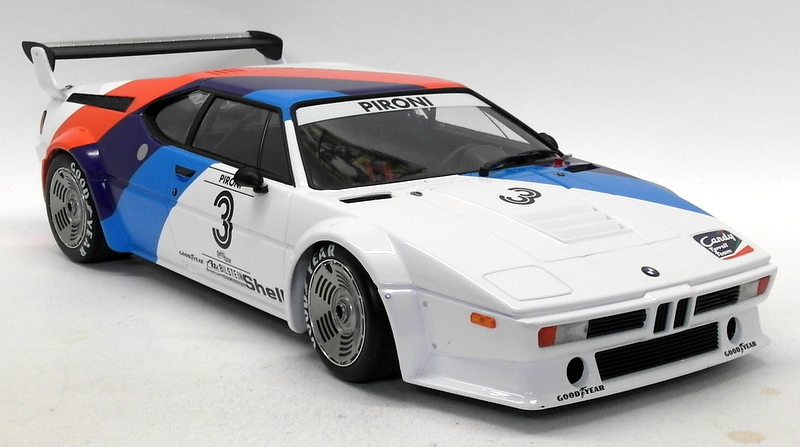 Minichamps 1/12 Scale Diecast - 125 792903 BMW M1 Procar Didier Pironi 1979