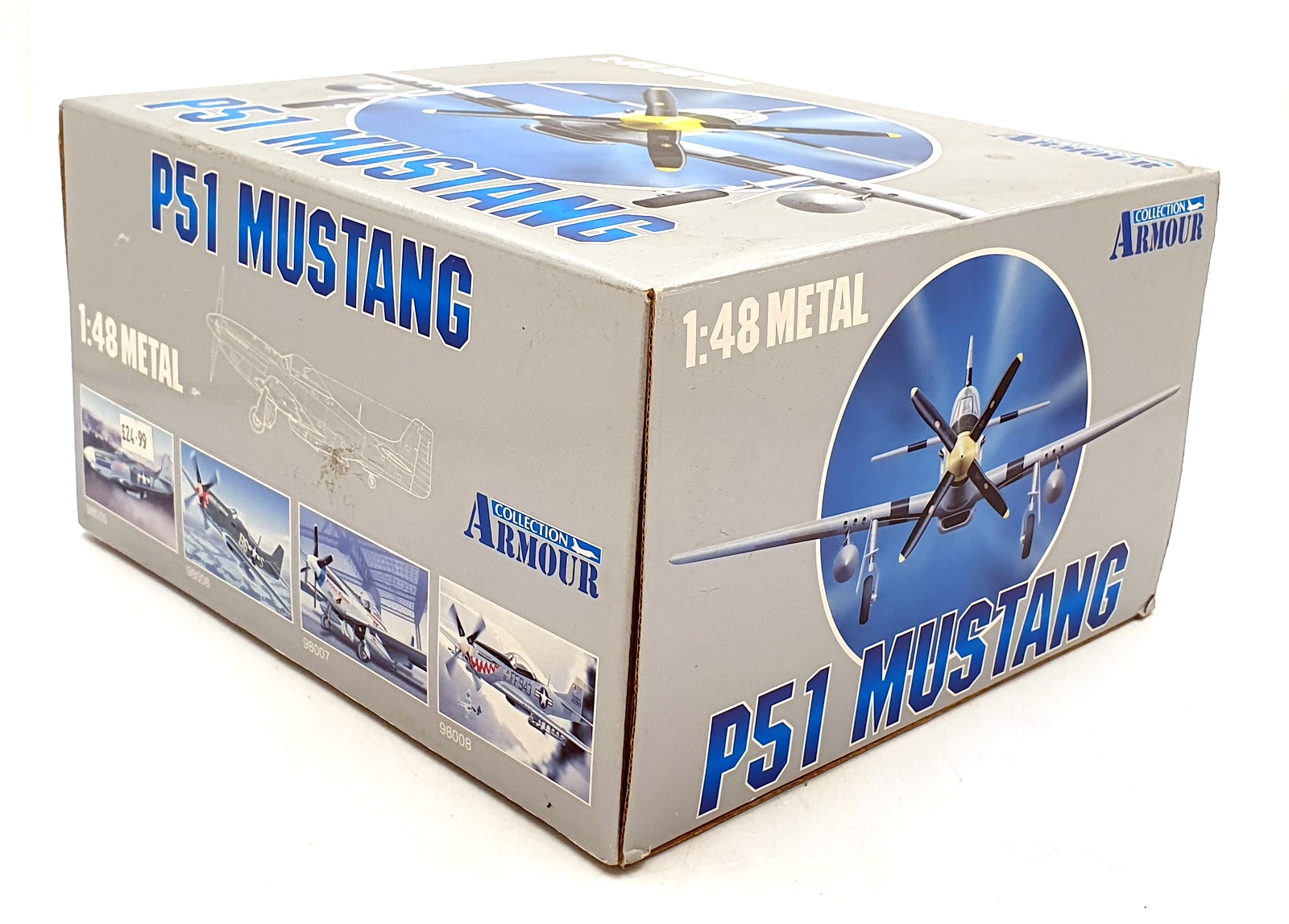 Armour 1/48 Scale Diecast 98005 - P-51 Mustang ASAAF WWII Aces Armour 1/48 Scale Diecast 98005 - P-51 Mustang ASAAF WWII Aces