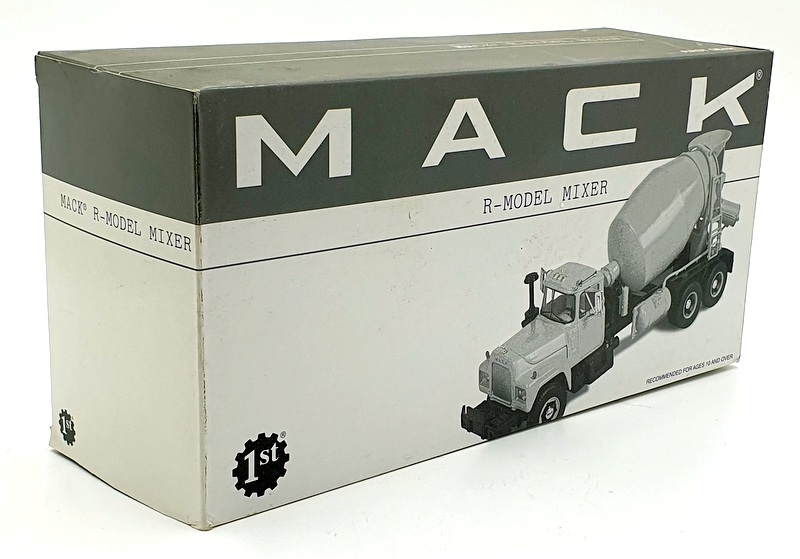 First Gear 1/34 Scale 19-2586 - Mack R-Model Mixer - Twin Cities