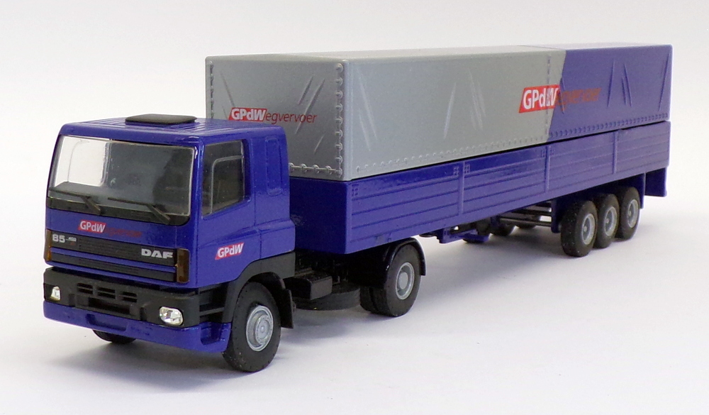 Lion Toys 1/50 Scale Model No.70 DAF 85 Truck & Trailer GPdW eBay