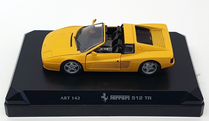 Detail Cars 1/43 Scale Model Car ART142 - Ferrari 512 TR Spyder - Yellow