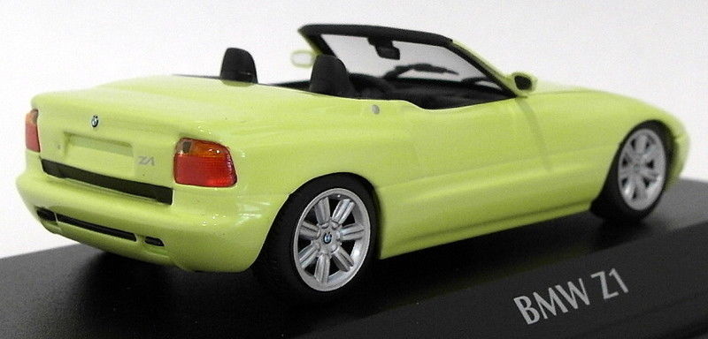 Maxichamps 1/43 Scale Diecast 940 020100 - 1991 BMW Z1 E30 - Yellow