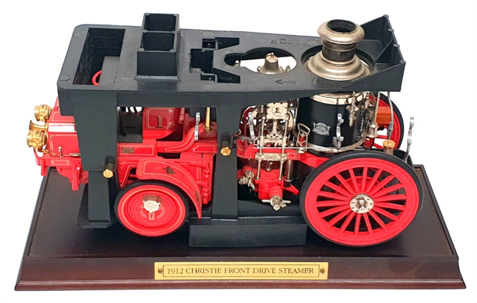 Franklin Mint 1/24 Scale B11SR07 - Christie Front Drive Steamer - Red