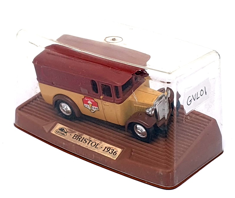 Guisval 8cm Long Diecast GVL01 - 1936 Bristol Van Carnation Ice-Cream Guisval 8cm Long Diecast GVL01 - 1936 Bristol Van Carnation Ice-Cream