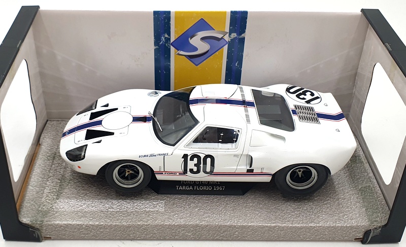ソリド 1/18 フォード GT40 Mk.1 1967 タルガフローリオ 総合5位