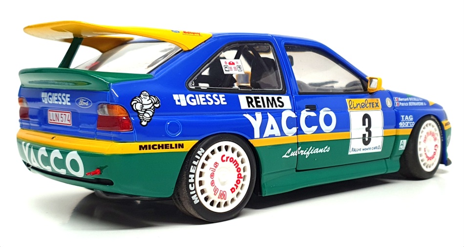 UT Models 1/18 Scale DC21823X - Ford Escort RS Cosworth - #3 Monte Carlo 1996
