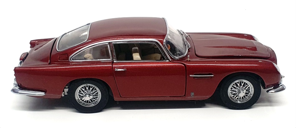 Danbury Mint 1/24 Scale Diecast DM042 - 1964 Aston Martin DB5 - Met Deep Red